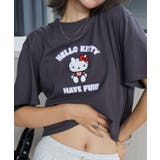 KITTYプリントショート丈Tシャツ | SpRay | 詳細画像43