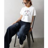 KITTYプリントショート丈Tシャツ | SpRay | 詳細画像8