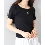 テレコ刺繍モチーフTシャツ | SpRay | 詳細画像18