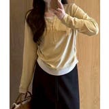 配色ヘンリーフェイクレイヤード | SpRay | 詳細画像11 