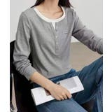 配色ヘンリーフェイクレイヤード | SpRay | 詳細画像5 