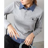 テレコｘチェックレイヤードスキッパー | SpRay | 詳細画像9 