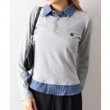 テレコｘチェックレイヤードスキッパー | SpRay | 詳細画像2 