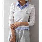 テレコｘストライプレイヤードプルオーバー | SpRay | 詳細画像9 