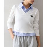 テレコｘストライプレイヤードプルオーバー | SpRay | 詳細画像11 