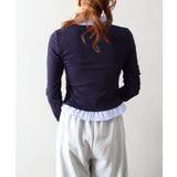 テレコｘストライプレイヤードプルオーバー | SpRay | 詳細画像16 