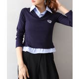 テレコｘストライプレイヤードプルオーバー | SpRay | 詳細画像23 