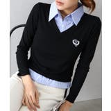 テレコｘストライプレイヤードプルオーバー | SpRay | 詳細画像5 