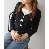 ドットインナーリボンフェイクレイヤード | SpRay | 詳細画像25 