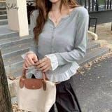 裾フリルキーネック | SpRay | 詳細画像1 