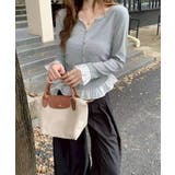 裾フリルキーネック | SpRay | 詳細画像2 