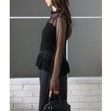 ドットチュールペプラムロングスリーブ | SpRay | 詳細画像10 