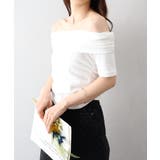 オフショル5分袖トップス | SpRay | 詳細画像9 