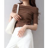 オフショル5分袖トップス | SpRay | 詳細画像22 