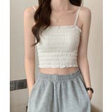 シャーリングカップ付ベアトップ | SpRay | 詳細画像8 