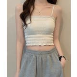 シャーリングカップ付ベアトップ | SpRay | 詳細画像9 