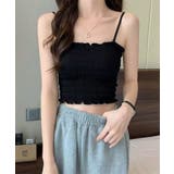 シャーリングカップ付ベアトップ | SpRay | 詳細画像10 