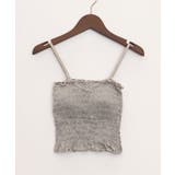 シャーリングカップ付ベアトップ | SpRay | 詳細画像20 