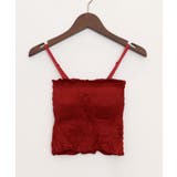 シャーリングカップ付ベアトップ | SpRay | 詳細画像21 