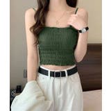 シャーリングカップ付ベアトップ | SpRay | 詳細画像6 