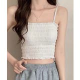 シャーリングカップ付ベアトップ | SpRay | 詳細画像7 