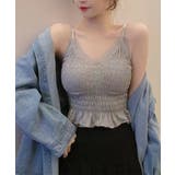 シャーリングカップ付キャミソール | SpRay | 詳細画像22 