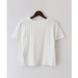 ドットロゴ半袖刺繍トップス | SpRay | 詳細画像18 