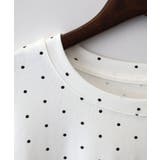 ドットロゴ半袖刺繍トップス | SpRay | 詳細画像19 