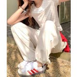 ドットロゴ半袖刺繍トップス | SpRay | 詳細画像2 