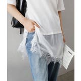 すそレースショートスリーブTシャツ | SpRay | 詳細画像10
