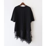 すそレースショートスリーブTシャツ | SpRay | 詳細画像18