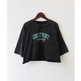 ピグメントクロップドプリントTシャツ | SpRay | 詳細画像6