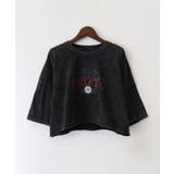 ピグメントクロップドプリントTシャツ | SpRay | 詳細画像9