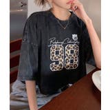 A | ピグメントクロップドプリントTシャツ | SpRay