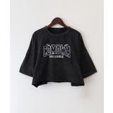 ピグメントクロップドプリントTシャツ | SpRay | 詳細画像4