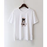 オフホワイト | CAT転写Tシャツ | SpRay