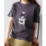 チャコールグレー | CAT転写Tシャツ | SpRay