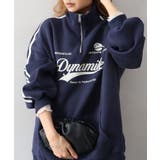 袖ラインロゴハーフZIP | SpRay | 詳細画像14 