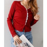 レース付フェイクカーディガン | SpRay | 詳細画像17 