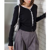 レース付フェイクカーディガン | SpRay | 詳細画像28 