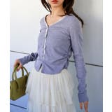 レース付フェイクカーディガン | SpRay | 詳細画像3 