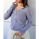 レース付フェイクカーディガン | SpRay | 詳細画像4 