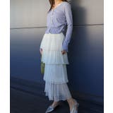 レース付フェイクカーディガン | SpRay | 詳細画像6 