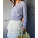 レース付フェイクカーディガン | SpRay | 詳細画像7 