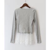 テレコチュールカーディガンセット | SpRay | 詳細画像4 