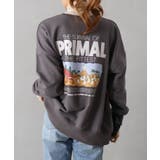 チャコールグレー | 恐竜おばけスウェット | SpRay