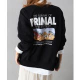 ブラック | 恐竜おばけスウェット | SpRay