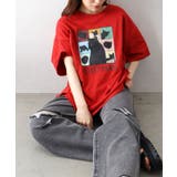 CAT プリント Tシャツ | SpRay | 詳細画像15
