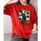 CAT プリント Tシャツ | SpRay | 詳細画像16