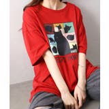 CAT プリント Tシャツ | SpRay | 詳細画像17